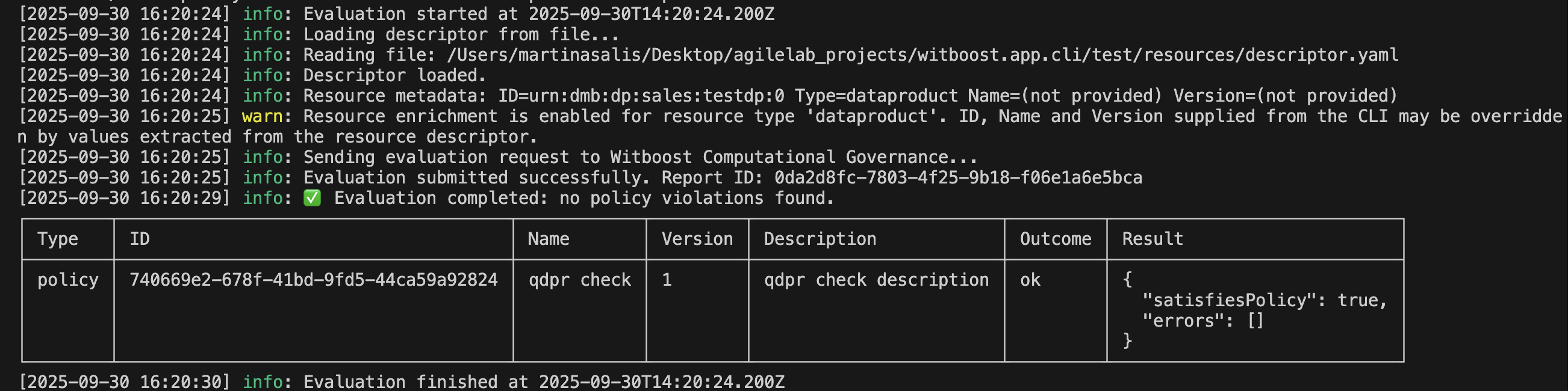 Example base test