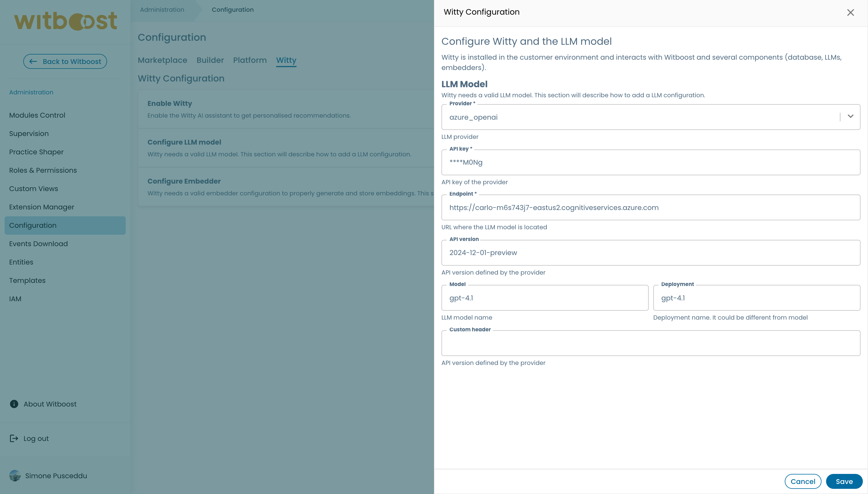Configure LLM