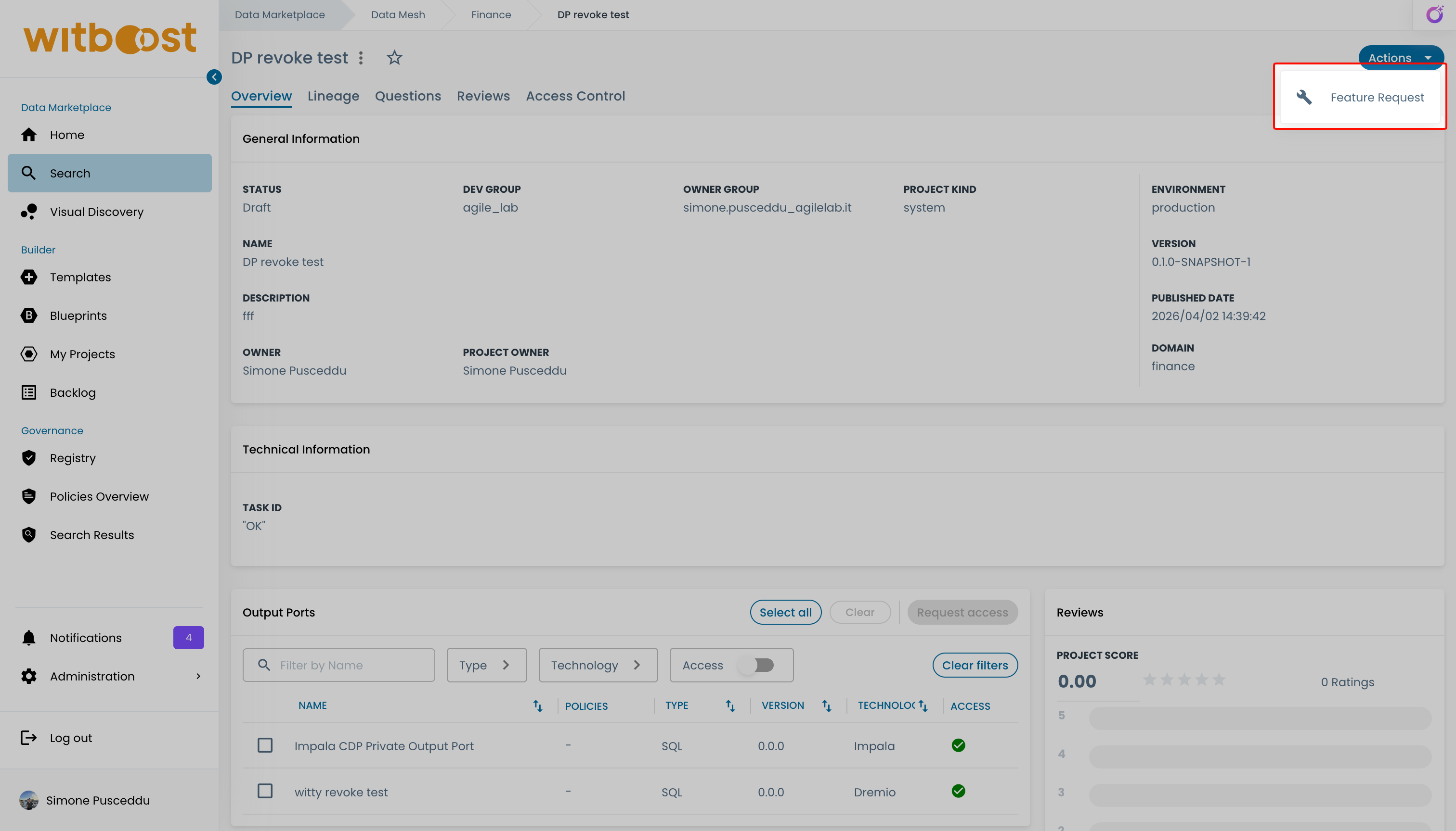 Feature Request