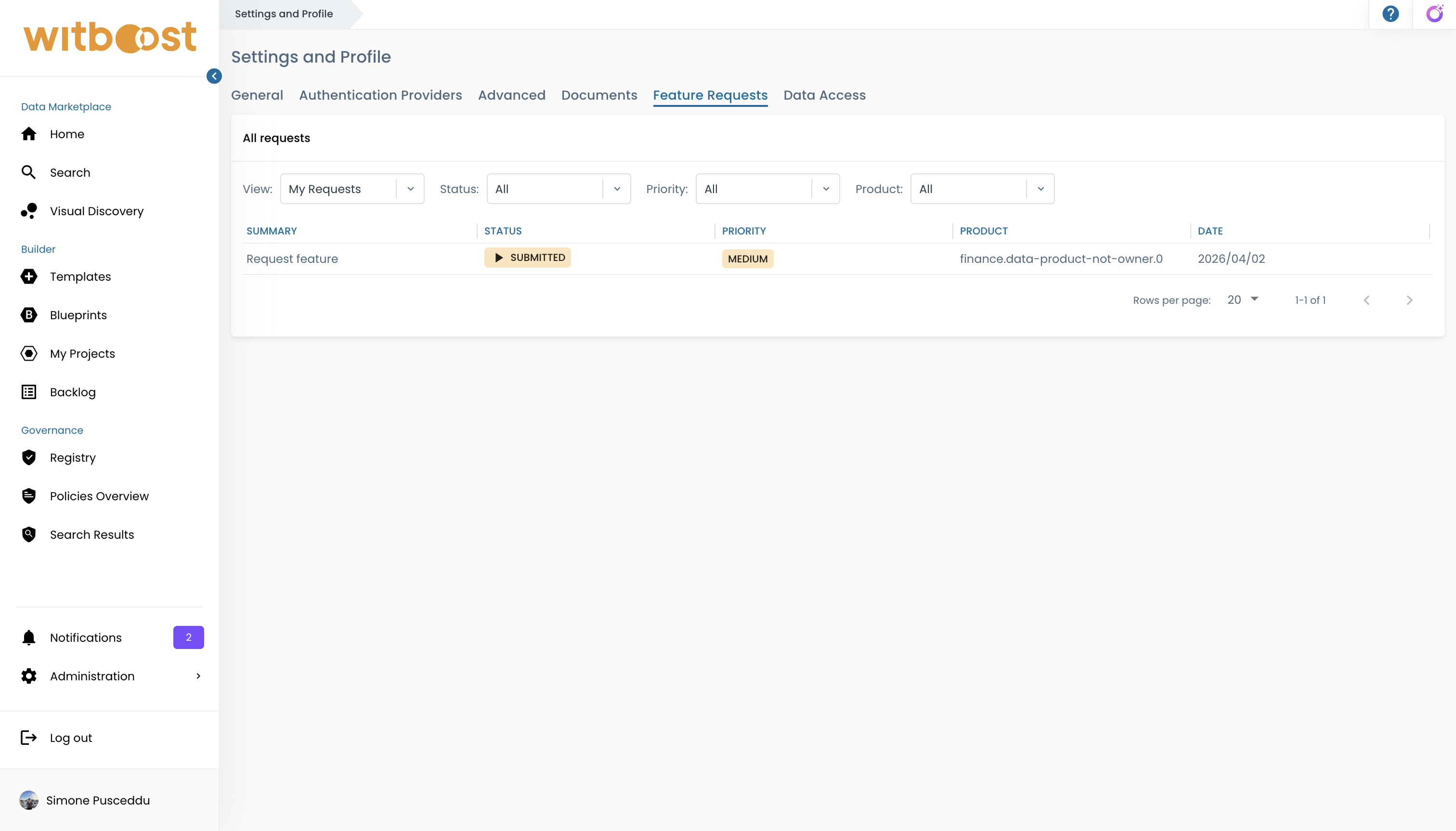 My Feature Requests