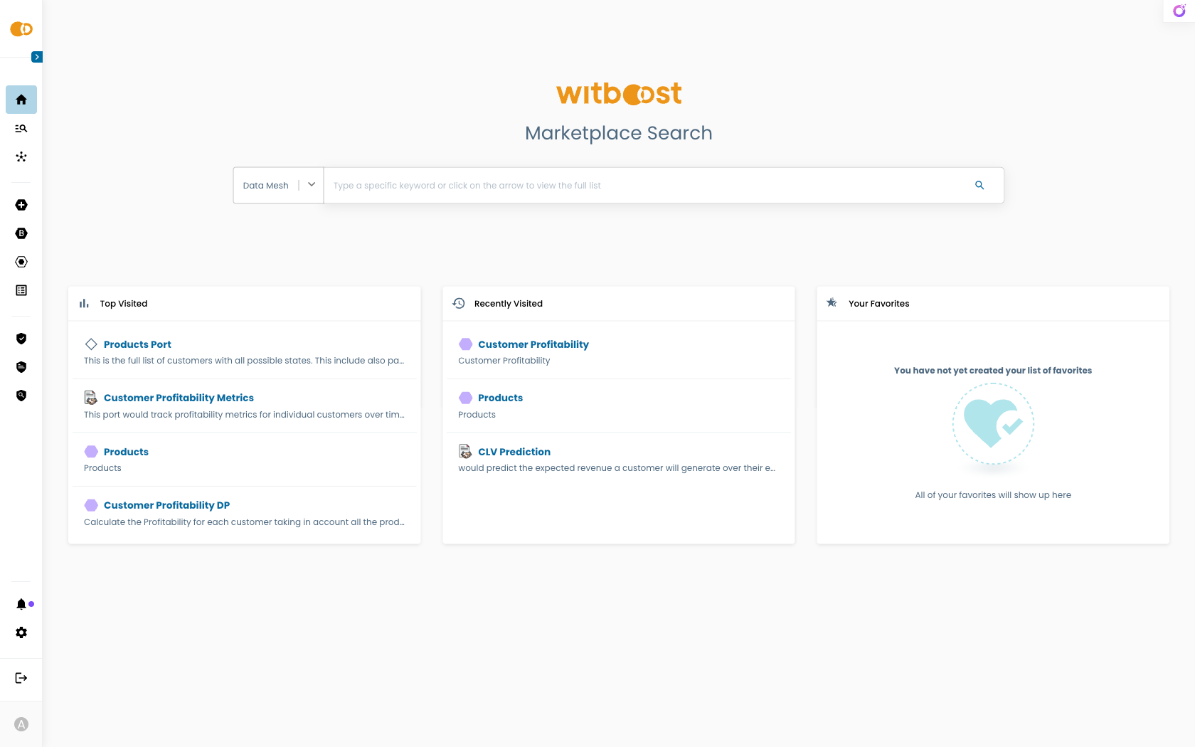 Marketplace Homepage*